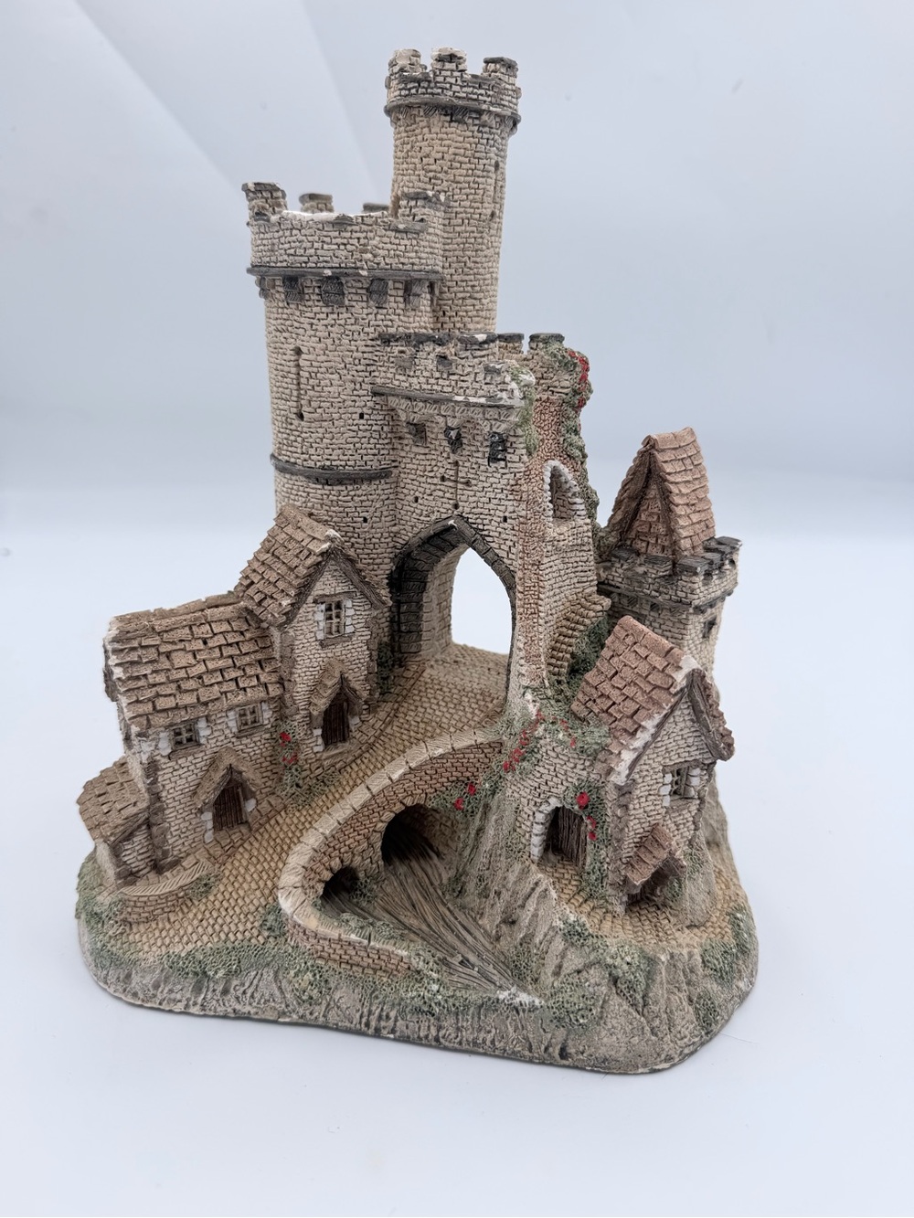Castle gate by David WInters figure 1984 9" tall hand made